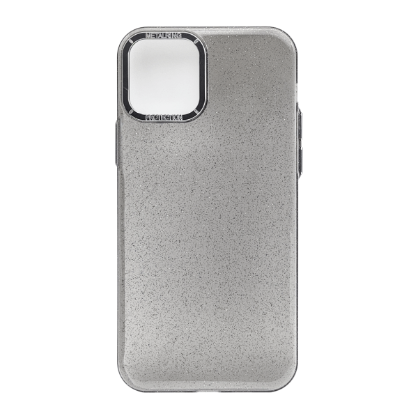 قاب گوشی magic mask شاین مناسب برای Apple iPhone 12 رنگ دودی