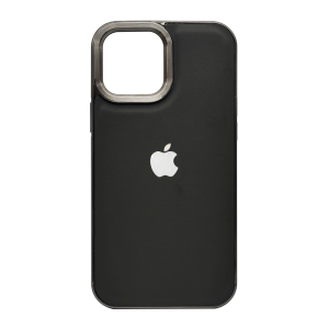 قاب گوشی magic mask چرمی مناسب برای Apple iPhone 13 pro max  رنگ مشکی