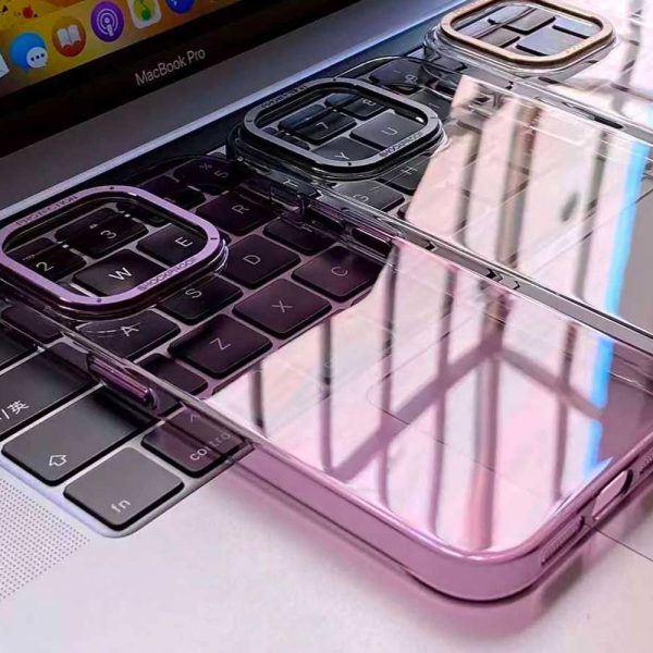 قاب گوشی magic mask مناسب برای Apple iPhone ۱۳ Pro max رنگ آبی