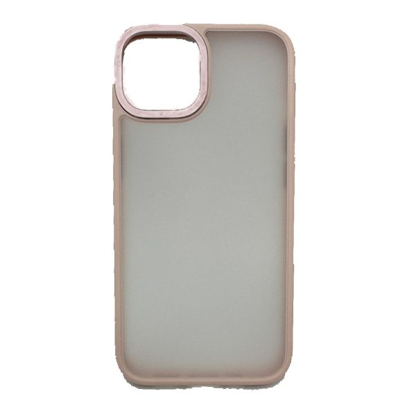 قاب Magic Mask مات مناسب برای Apple iPhone 13/14 رنگ گلبهی