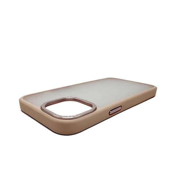 قاب Magic Mask مات مناسب برای Apple iPhone 13/14 رنگ گلبهی
