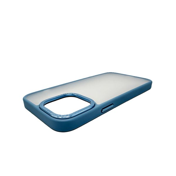 قاب Magic Mask مات مناسب برای Apple iPhone 13 Pro Max رنگ آبی