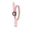 کابل شارژ بلکین Lightning to USB-A مدل DuraTek طول ۳ متر | رنگ صورتی