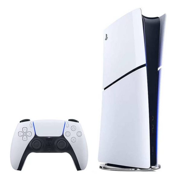 کنسول بازی سونی پلی استیشن 5  اسلیم دیجیتال دو دسته به همراه پایه شارژر |  PlayStation 5 slim Digital ظرفیت ۱ ترابایت با گارانتی ۱۸ ماهه