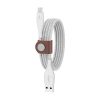 کابل شارژ بلکین Lightning to USB-A مدل DuraTek طول ۳ متر | رنگ سفید