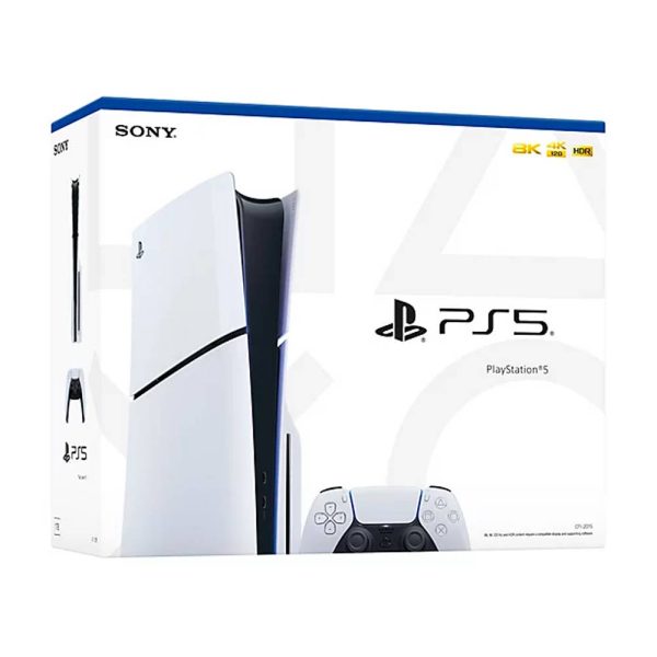 کنسول بازی سونی پلی استیشن 5  اسلیم استاندارد اروپا | PlayStation 5 slim Standard با گارانتی ۱۸ ماهه به همراه نصب ۱۰ بازی