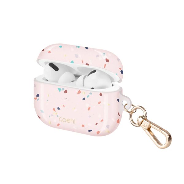 کاور کیس ایرپاد پرو ۲ برند یونیک سری کوئل مدل Uniq Coehl Terrazzo AirPods Pro 2 case