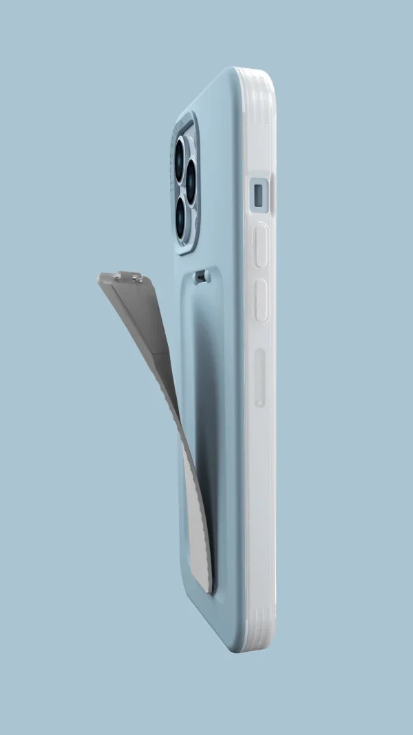قاب UNIQ مناسب iPhone 13 Pro مدل Heldro Mount آبی مات - HELMBLU