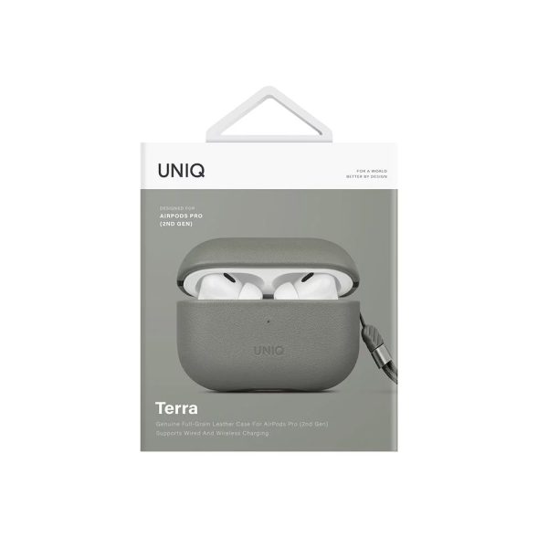 کیس چرمی ایرپاد پرو ۲ یونیک مدل UNIQ Terra - سبز - TERTGRN