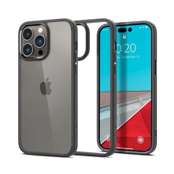 قاب Spigen مناسب iPhone 14 ProMax مدل Crystal Hybrid شفاف – ACS04642