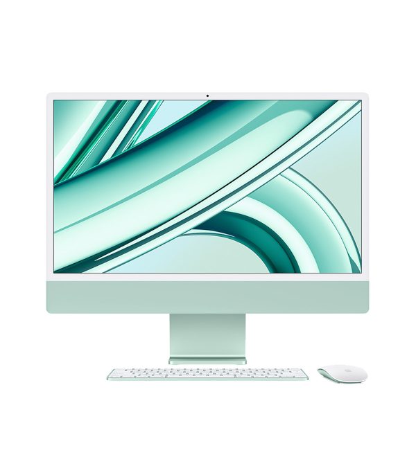 آی‌مک ۲۴ اینچ M۳ -8Core -10core GPU/256GB/8GB مدل MQRN3 - رنگ سبز