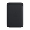 جاکارتی مگ سیف چرمی اپل مدل iPhone Leather Wallet with MagSafe-Midnight - رنگ مشکی