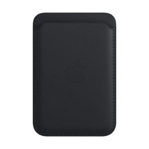 جاکارتی مگ سیف چرمی اپل مدل iPhone Leather Wallet with MagSafe-Midnight - رنگ مشکی