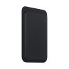 جاکارتی مگ سیف چرمی اپل مدل iPhone Leather Wallet with MagSafe-Midnight - رنگ مشکی