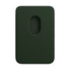 جاکارتی مگ سیف چرمی اپل مدل iPhone Leather Wallet with MagSafe-Sequoia Green - رنگ سبز