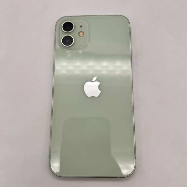 گوشی موبایل دست دوم اپل iphone 12 ظرفیت 128GB رنگ سبز دو سیم کارت ZA/A