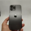 گوشی موبایل دست دوم iPhone 13 ProMax ظرفیت ۲۵۶ گیگ رنگ خاکستری دو سیم کارت ZA