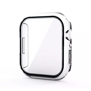 کیس گلس‌دار اپل واچ 45 میلی‌متری لیتو مدل Lito 2 in 1 Glass & Case-شفاف