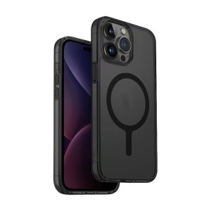 قاب آیفون ۱۵ پرو برند یونیک مدل UNIQ HYBRID IPHONE 15 Pro LIFEPRO XTREME دودی