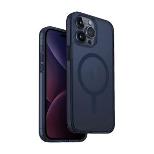 قاب آیفون ۱۵ پرو مکس برند یونیک مدل UNIQ HYBRID IPHONE 15 Pro Max LIFEPRO XTREME آبی