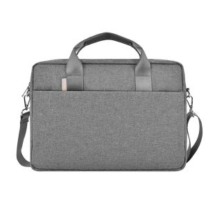 کیف شانه‌آویز لپتاپ ۱۴ اینچی ویوو مدل WIWU Minimalist Laptop Bag Pro-خاکستری