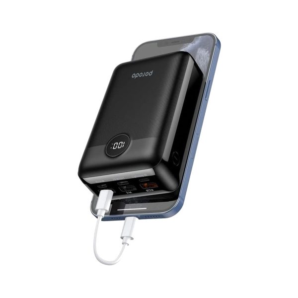 پاوربانک پرودو مدل porodo super compact ظرفیت 30000 میلی آمپر ساعت