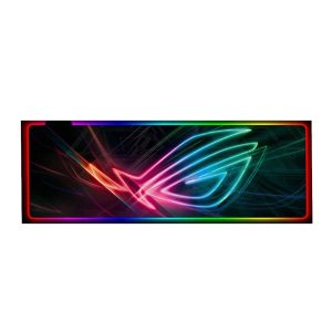 موس پد و کاور رومیزی بزرگ مدل راگ نئونی RGB