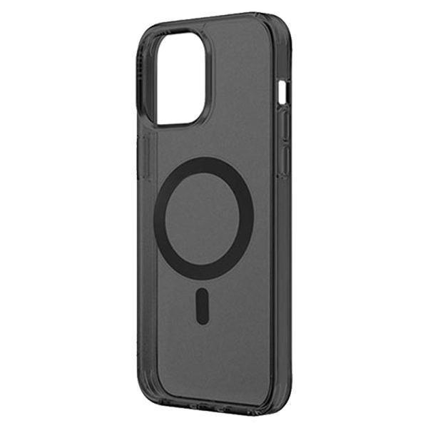 قاب Spigen های کپی مگ سیف دار Ultra Hybrid رنگ مشکی مناسب برای iPhone 14  مدل ACS03262 شفاف دودی