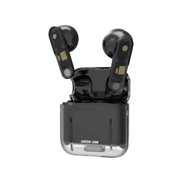هدفون بلوتوثی گرین لاین مدل solo wireless earbuds رنگ مشکی