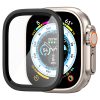 محافظ صفحه نمایش اپل واچ اولترا برند اسپیگن Spigen Apple Watch Ultra (49mm) Screen Protector Glas.tR Slim Pro رنگ مشکی
