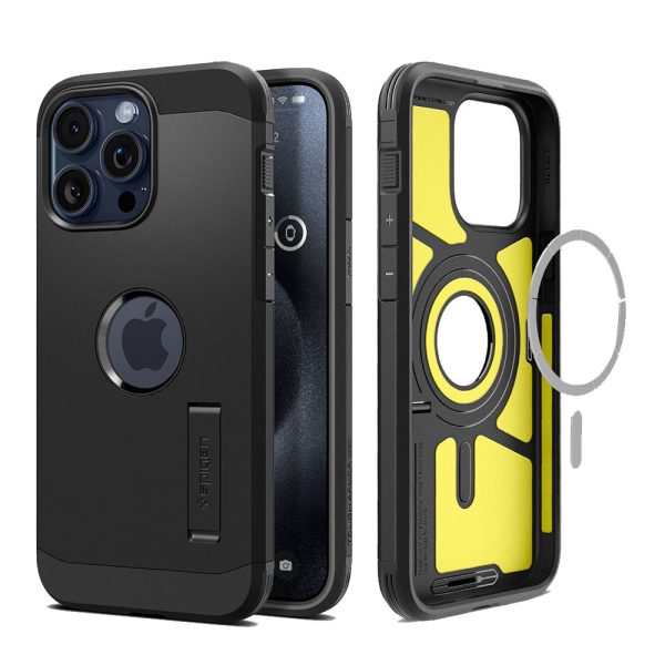 قاب آیفون ۱۵ پرو مکس اسپیگن Spigen Tough Armor (MagFit)
