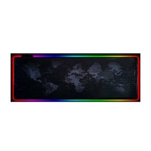 موس پد و کاور رومیزی بزرگ مدل نقشه جهان RGB