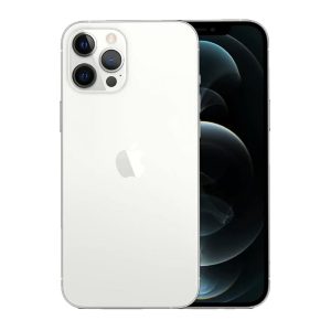 گوشی موبایل دست دوم اپل مدل iPhone 12 Promax ظرفیت ۲۵۶GB رنگ نقره ای ZA دوسیم