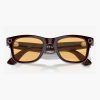 عینک هوشمند ری بن متا | RAY BAN | META Wayfarer مدل Shiny Rebel Black - Amber