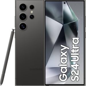 گوشی موبایل دست دوم سامسونگ مدل Galaxy S24 Ultra  ظرفیت 256 گیگ رم ۱۲ گیگ رنگ مشکی تیتانیوم