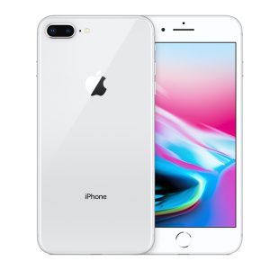 گوشی موبایل دست دوم اپل iphone 8 plus رنگ نقره‌ای ظرفیت 64GB