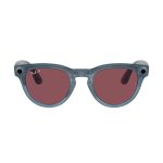 عینک هوشمند ری بن متا | RAY BAN | META HEADLINER مدل Shiny jeans - Polar Dusty Red