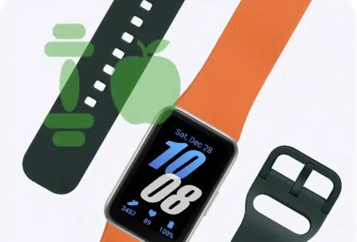 galaxy fit 3 orange green leaked