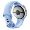 ساعت هوشمند گوگل پیکسل ۲ | Google Pixel Watch 2 رنگ نقره‌ای با بند آبی