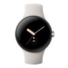 ساعت هوشمند گوگل پیکسل | Google Pixel Watch رنگ نقره‌ای با بند کرم