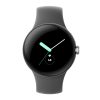 ساعت هوشمند گوگل پیکسل | Google Pixel Watch رنگ نقره‌ای با بند خاکستری