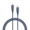 کابل تبدیل USB-C به لایتنینگ راوپاور مدل RP-CB1017 طول 1.2 متر | رنگ خاکستری