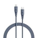 کابل تبدیل USB-C به لایتنینگ راوپاور مدل RP-CB1017 طول 1.2 متر | رنگ خاکستری