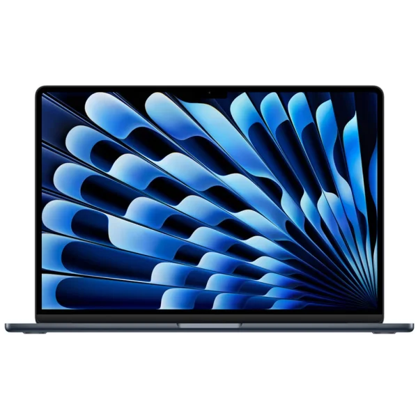 مک بوک ایر دست دوم 15.3 اینچی اپل با چیپ M2 - مدل MQKW3 رنگ میدنایت حافظه 256GB با رم ۸ گیگ