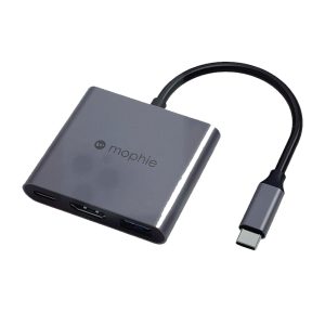 هاب 3 در ۱ موفی مدل Mophie USB-C 3 in 1 Hub
