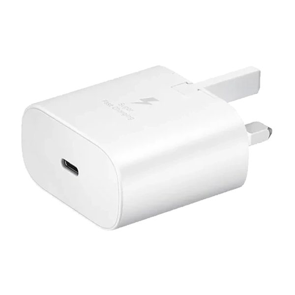شارژر دیواری سامسونگ 25W سه پین مدل EP-TA800 توان 25 وات