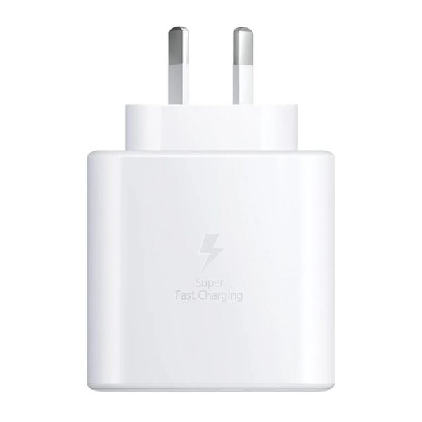 شارژر دیواری سامسونگ 45W دو پین مدل EP-TA845 توان 45 وات