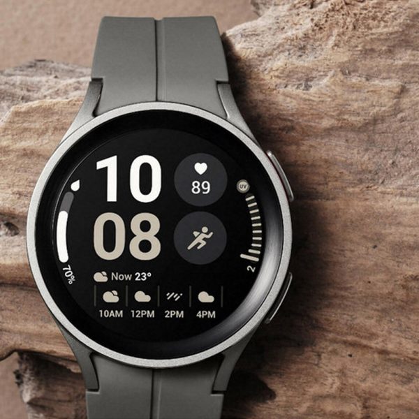 ساعت هوشمند سامسونگ مدل Galaxy Watch5 Pro رنگ طوسی تیتانیوم_R920