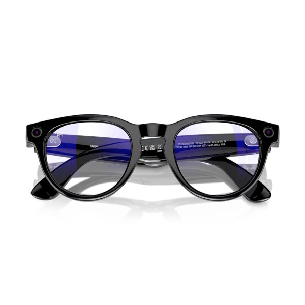 عینک هوشمند ری بن متا | RAY BAN | META HEADLINER مدل Shiny Black - Clear