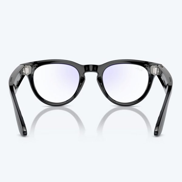 عینک هوشمند ری بن متا | RAY BAN | META HEADLINER مدل Shiny Black - Clear